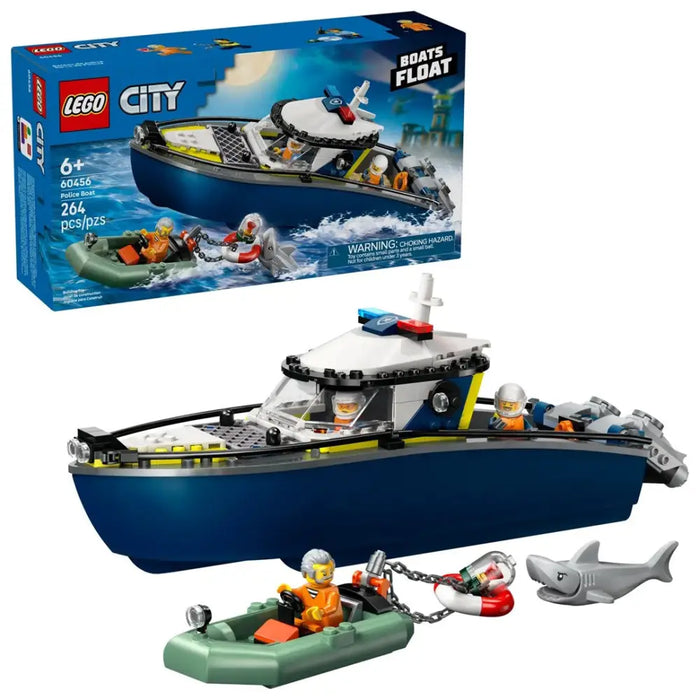 LEGO CITY 60456 Преследване с полицейска лодка