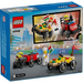 LEGO CITY 60458 Pizza vs. Fire Truck