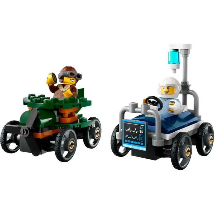 LEGO CITY 60459 Самолет срещу болнично легло