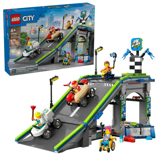 LEGO CITY 60460 No Limits: Камион с рампа със състезателна