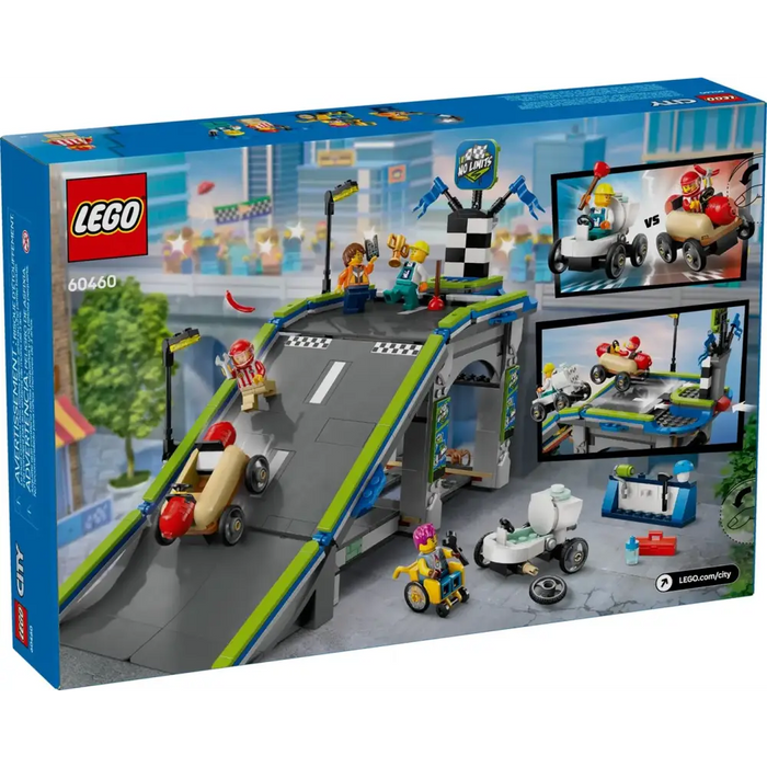 LEGO CITY 60460 No Limits: Камион с рампа със състезателна