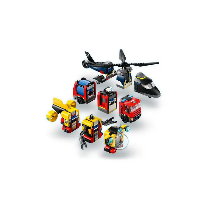 LEGO CITY 60462 Ремикс на хеликоптер пожарна кола