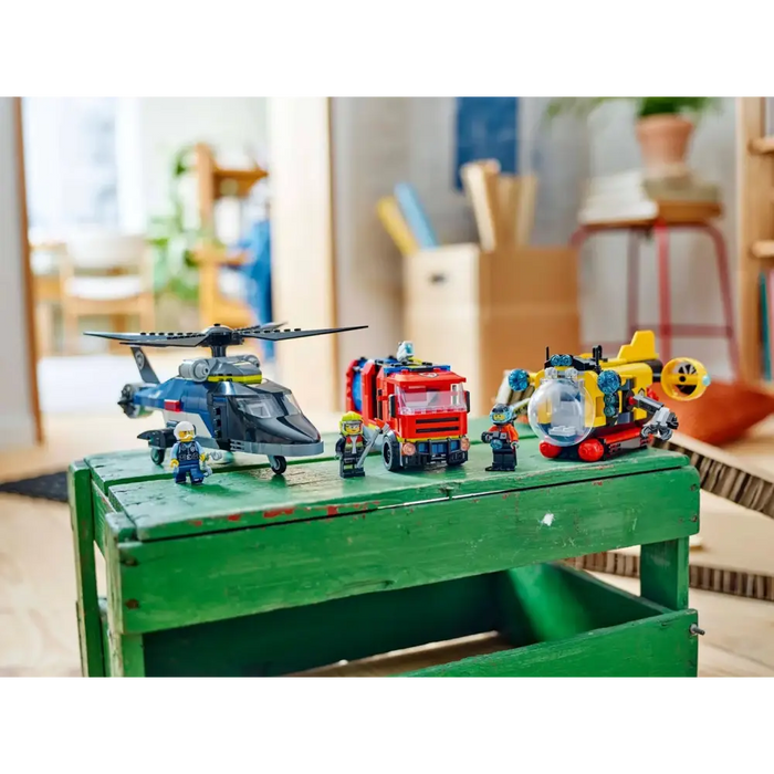 LEGO CITY 60462 Ремикс на хеликоптер пожарна кола