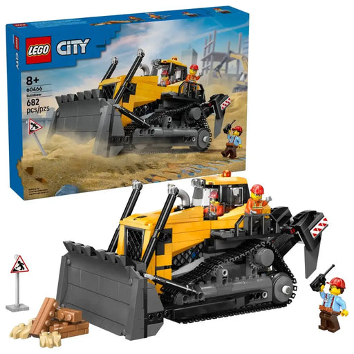 LEGO CITY 60466 Жълт булдозер