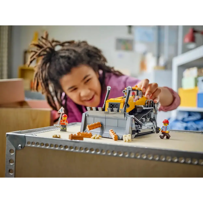 LEGO CITY 60466 Жълт булдозер