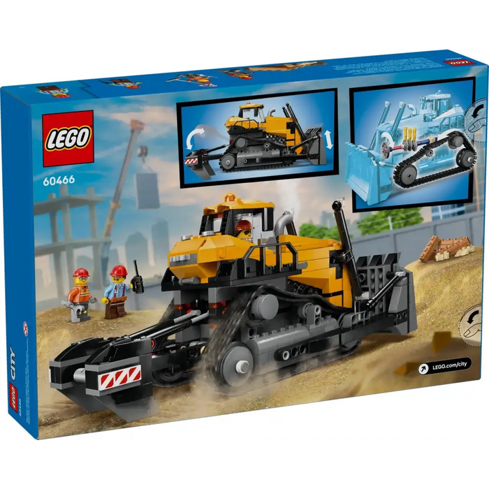LEGO CITY 60466 Жълт булдозер