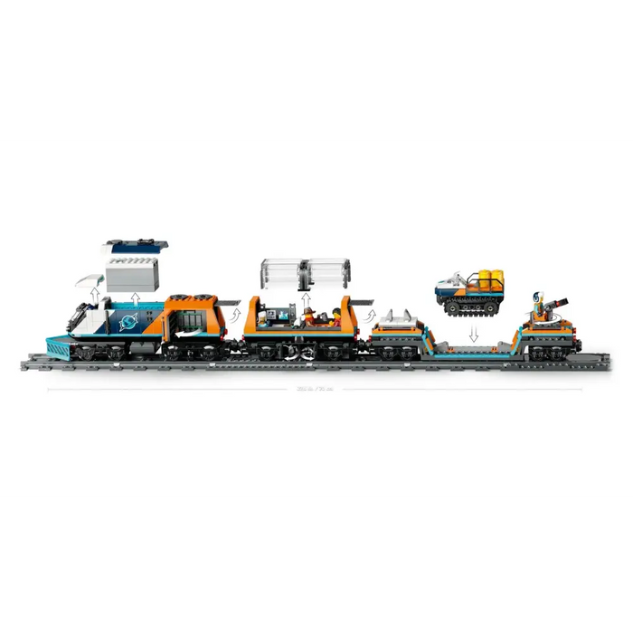 LEGO CITY 60470 Изследователи Арктически полярен експресен