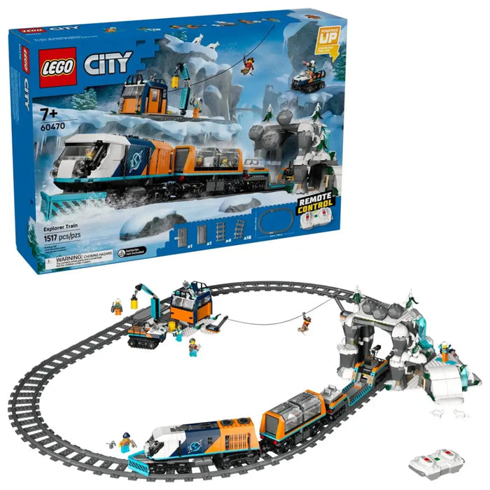 LEGO CITY 60470 Изследователи Арктически полярен експресен