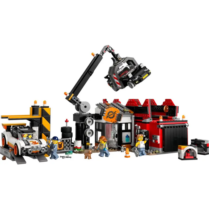 LEGO CITY 60472 Scrapyard with Cars