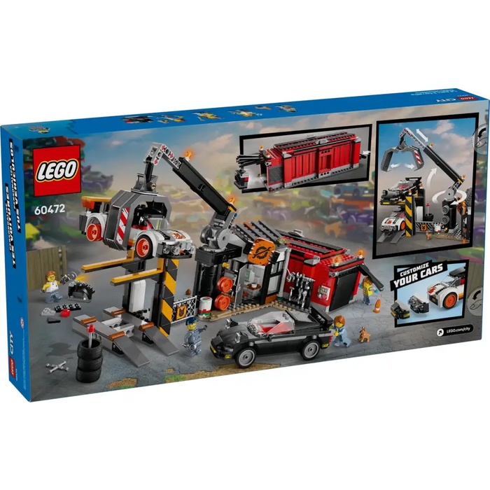LEGO CITY 60472 Scrapyard with Cars