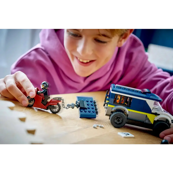 LEGO CITY 60479 Ван за транспорт на полицейски затворници