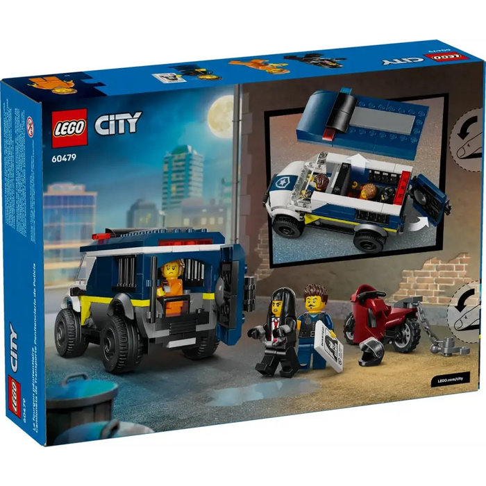 LEGO CITY 60479 Ван за транспорт на полицейски затворници
