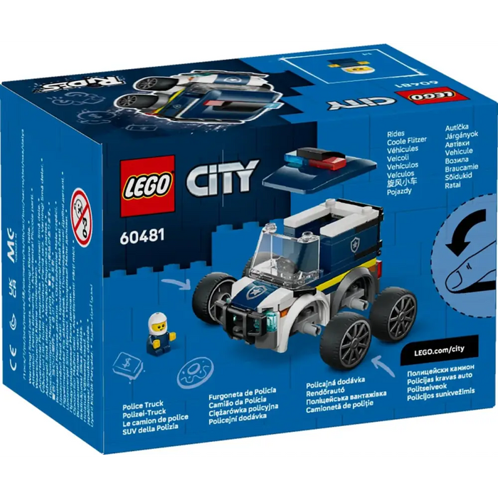 LEGO CITY 60481 Возища - Полицейски камион