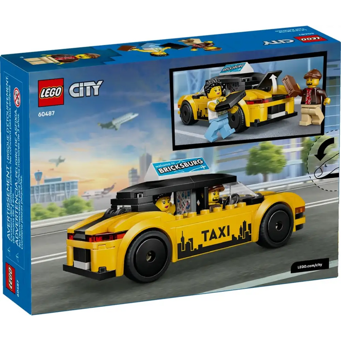 LEGO CITY 60487 Жълто такси