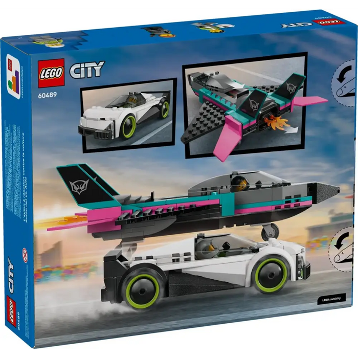 LEGO CITY 60489 Самолет срещу кола