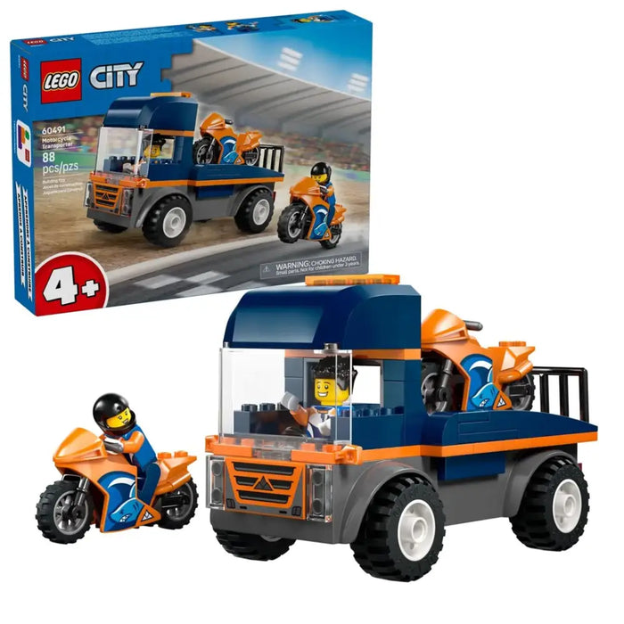 LEGO CITY 60491 Транспортьор за мотоциклети