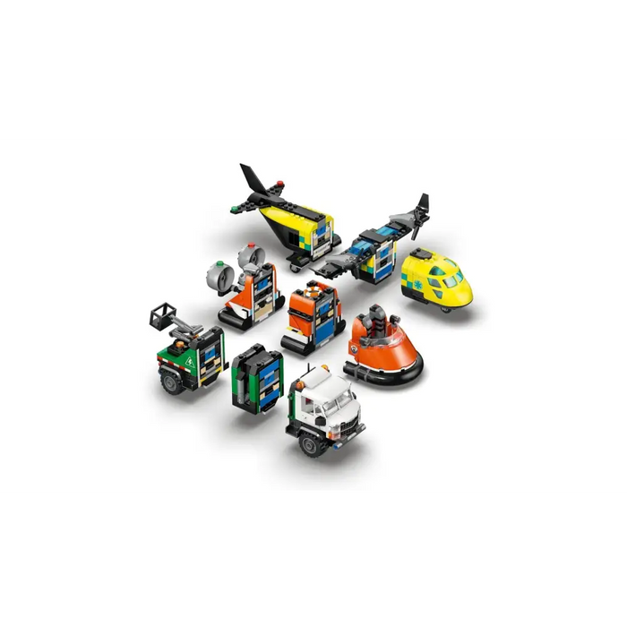 LEGO CITY 60505 Самолет сервизен камион и ховъркрафт Rem