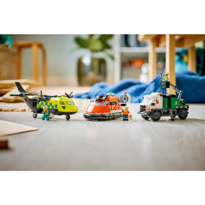LEGO CITY 60505 Самолет сервизен камион и ховъркрафт Rem