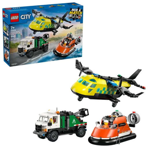 LEGO CITY 60505 Самолет сервизен камион и ховъркрафт Rem