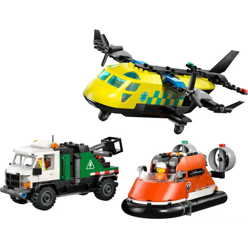 LEGO CITY 60505 Самолет сервизен камион и ховъркрафт Rem