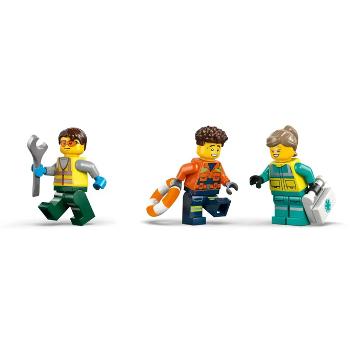 LEGO CITY 60505 Самолет сервизен камион и ховъркрафт Rem