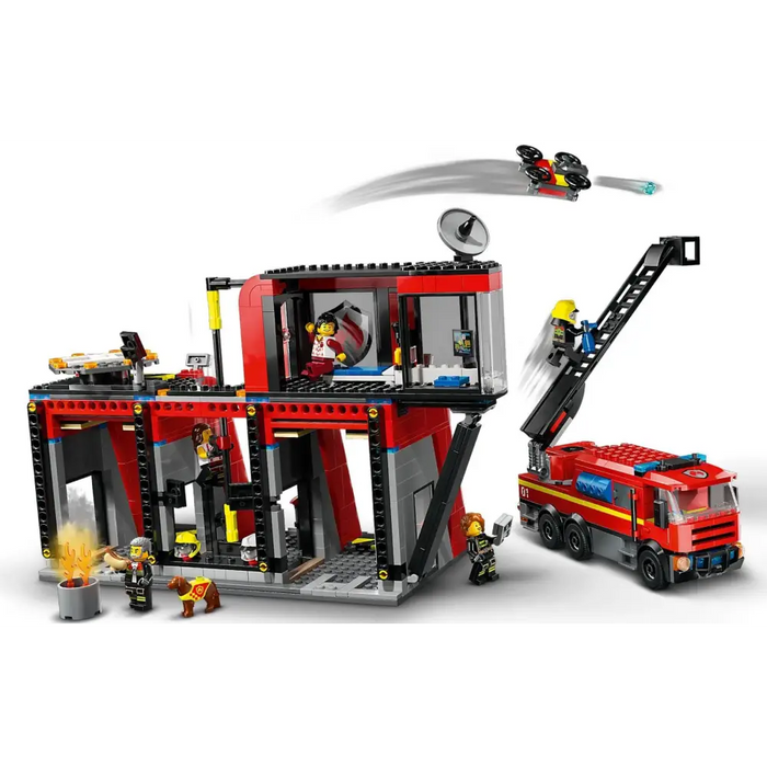 LEGO City - Fire Station with Fire Truck - 60414