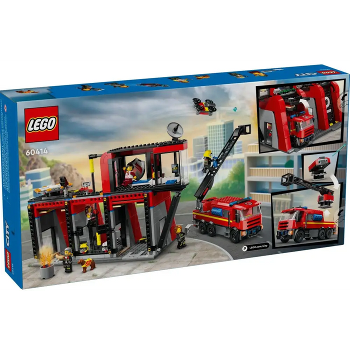 LEGO City - Fire Station with Fire Truck - 60414