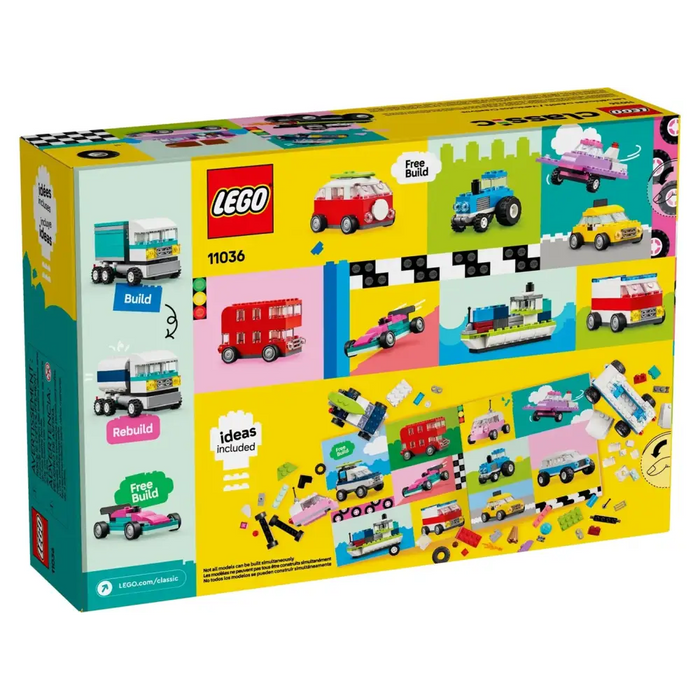 LEGO CLASSIC 11036 Творчески превозни средства