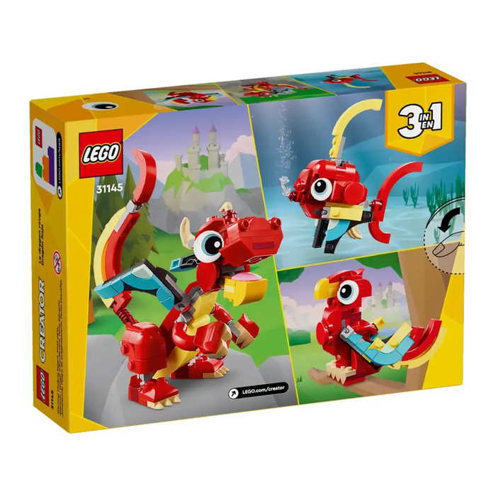 LEGO CREATOR 3 В 1 31145 ЧЕРВЕН ДРАКОН