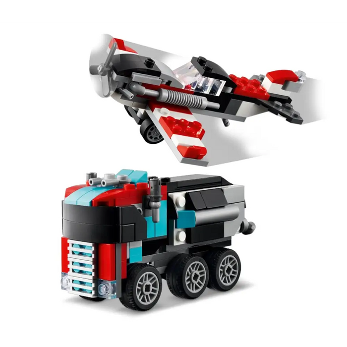 LEGO CREATOR 3 В 1 31146 КАМИОН С ПЛОСКА С ХЕЛИКОПТЕР