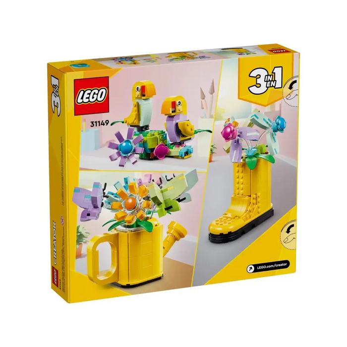 LEGO CREATOR 3 В 1 31149 ЦВЕТЯ В ЛЕЙКА