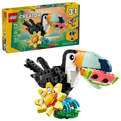 LEGO CREATOR 3 В 1 31173 Диви животни: Тропически тукан