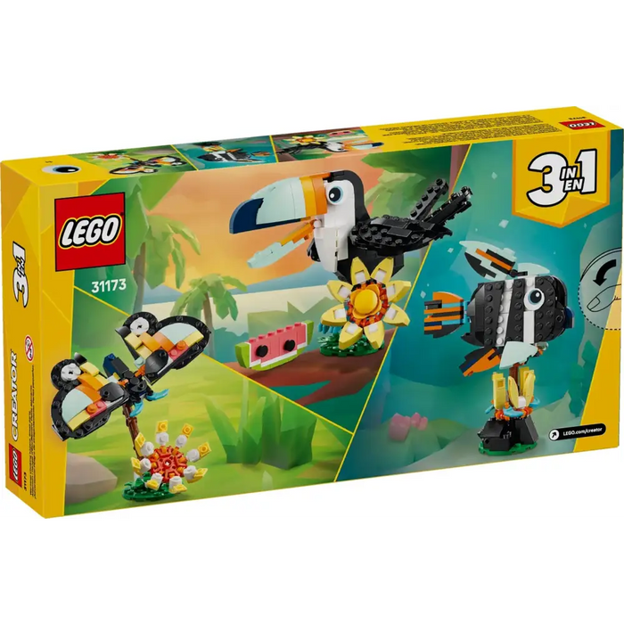 LEGO CREATOR 3 В 1 31173 Диви животни: Тропически тукан