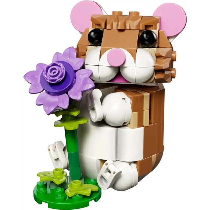 LEGO CREATOR 3 в 1 31376 Сладък хамстер с цвете