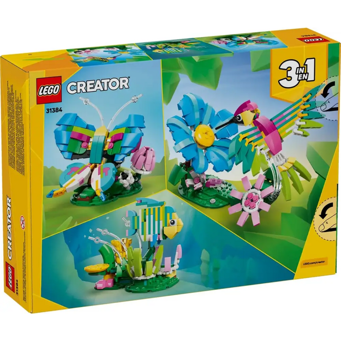 LEGO CREATOR 3 в 1 31384 Диви животни: Цветен колибри