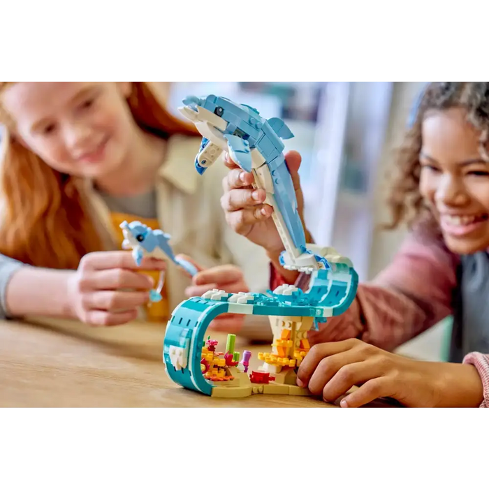 LEGO CREATOR 3 в 1 31385 Морски животни: Красиви делфини