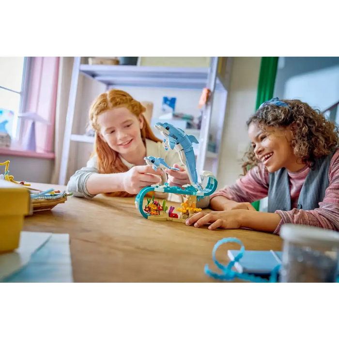 LEGO CREATOR 3 в 1 31385 Морски животни: Красиви делфини