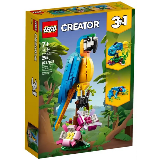 LEGO CREATOR 31136 ЕКЗОТИЧЕН ПАПАГАЛ
