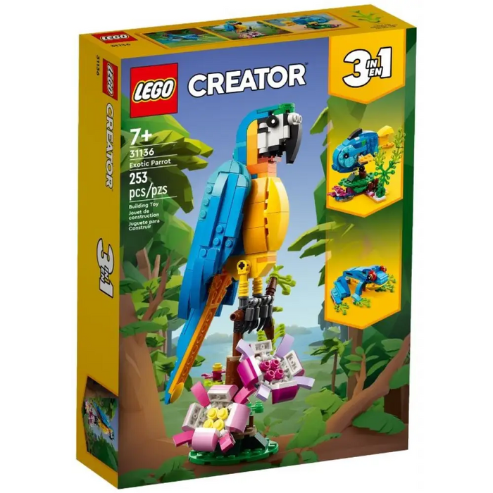 LEGO CREATOR 31136 ЕКЗОТИЧЕН ПАПАГАЛ