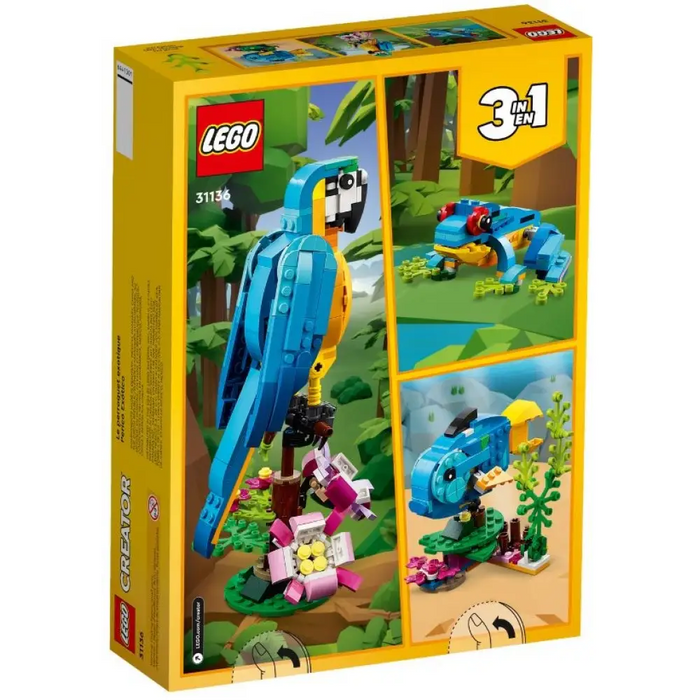 LEGO CREATOR 31136 ЕКЗОТИЧЕН ПАПАГАЛ