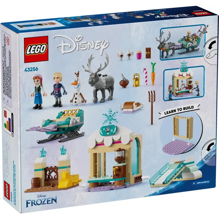 LEGO DISNEY 43256 Приключението с шейната на Анна