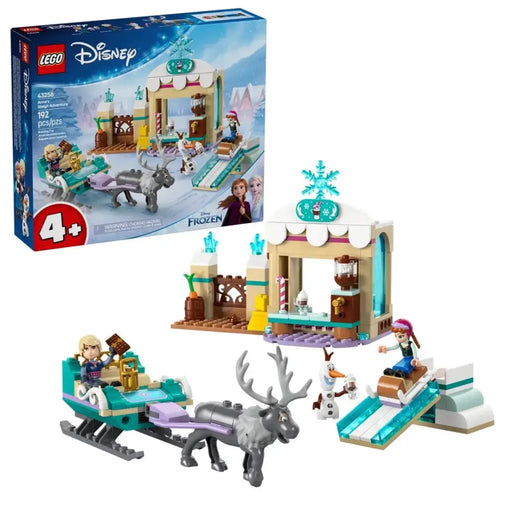 LEGO DISNEY 43256 Приключението с шейната на Анна