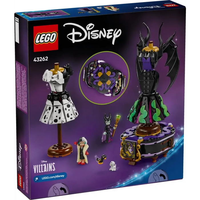 LEGO DISNEY 43262 Роклята на Малефисента и Круела де Вил