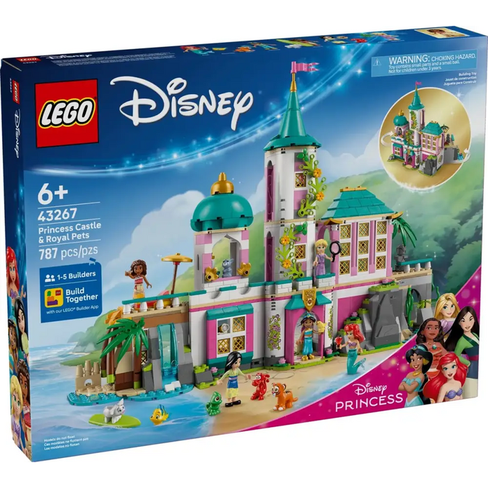 LEGO DISNEY 43267 Замъкът на принцовете и кралските домашни
