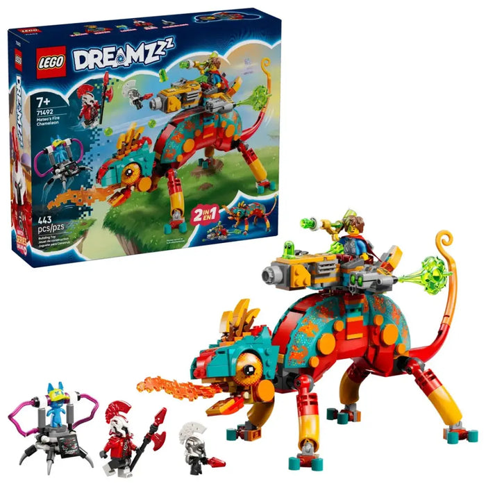 LEGO DREAMZZZ 71492 Огненият хамелеон на Матео