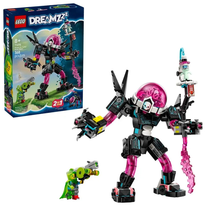 LEGO DREAMZZZ 71495 Матео срещу Cyber Brain Mech
