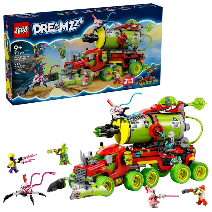 LEGO DREAMZZZ 71499 Камионът със спрей боя на Матео