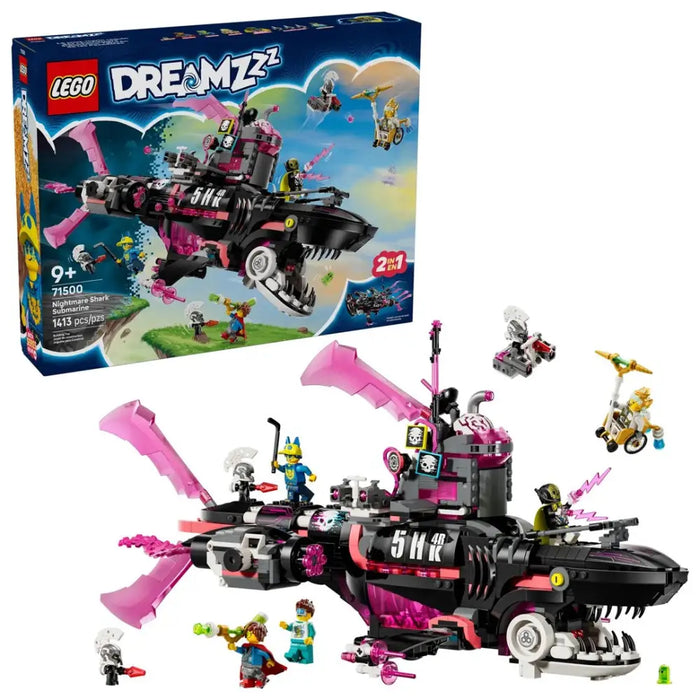 LEGO DREAMZZZ 71500 Подводница с кошмарна акула