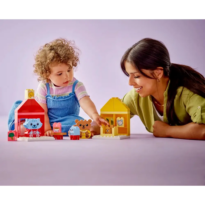 LEGO DUPLO 10414 ЕЖЕДНЕВНИ ПРОЦЕДУРИ - ХРАНЕНЕ И ЛЕГАНИЕ