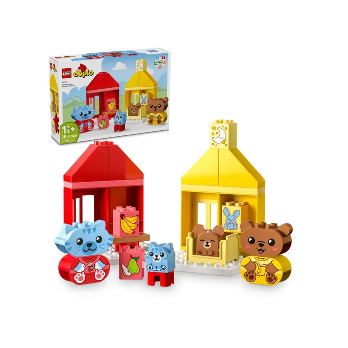 LEGO DUPLO 10414 ЕЖЕДНЕВНИ ПРОЦЕДУРИ - ХРАНЕНЕ И ЛЕГАНИЕ